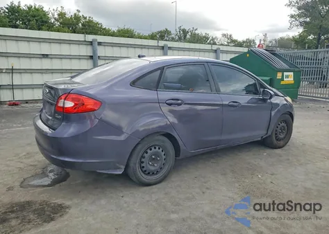 2013 Ford Fiesta Se из США, поврежденный, VIN 3FADP4BJ7DM223512